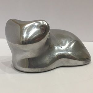 Hoselton Canada Cast Aluminum Cat sculpture, #286